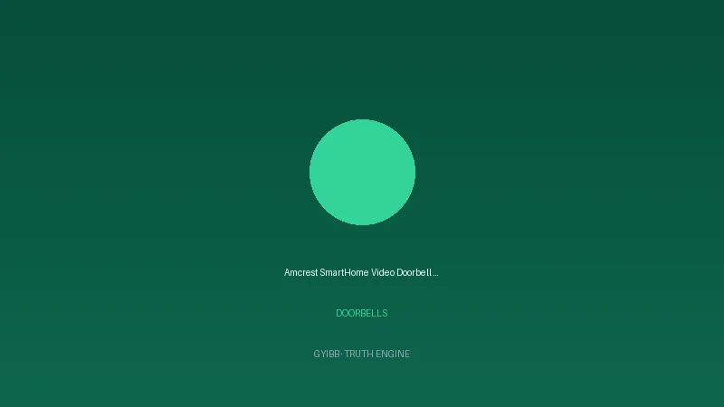 Amcrest SmartHome Video Doorbell Camera