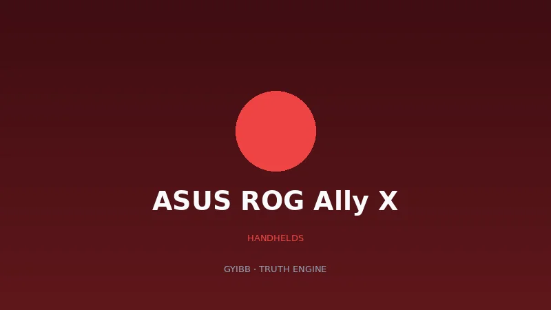 ASUS ROG Ally X