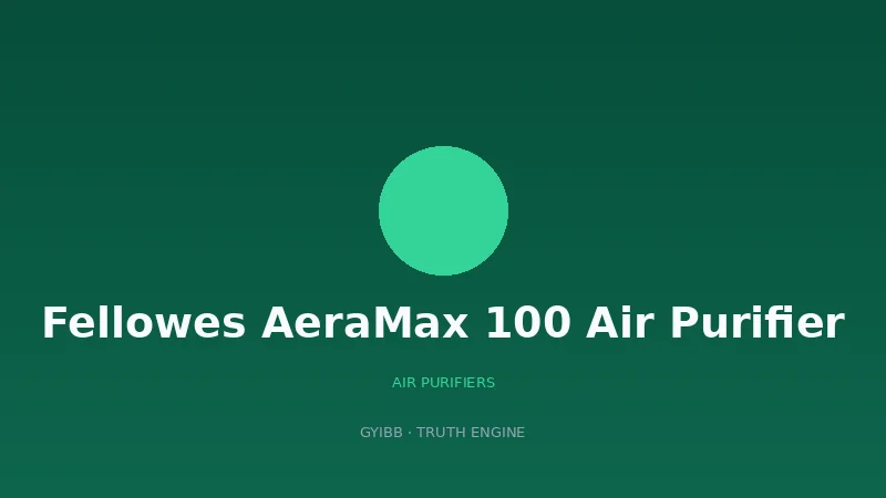 Fellowes AeraMax 100 Air Purifier