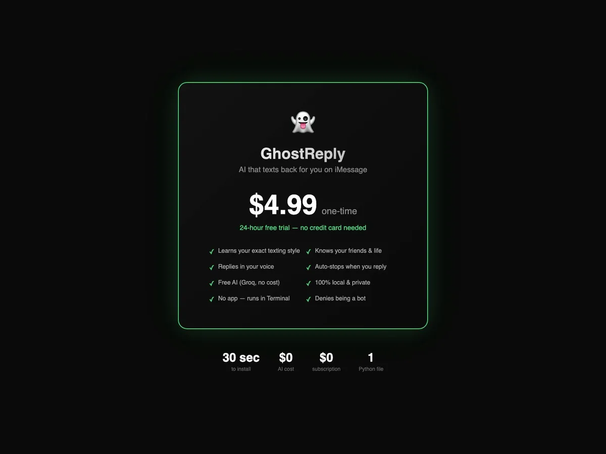 GhostReply