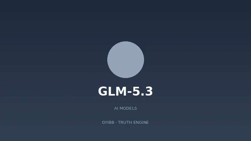 GLM 5.3