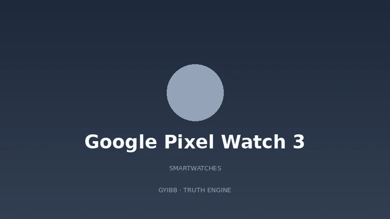 Google Pixel Watch 3