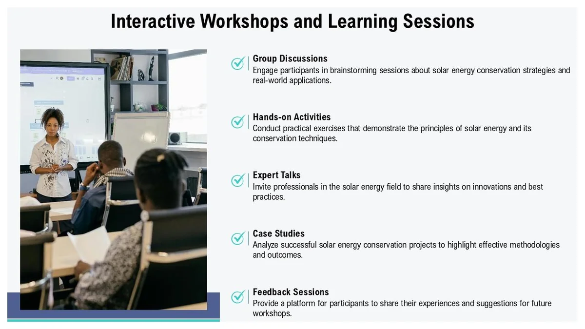 Interactive Sessions