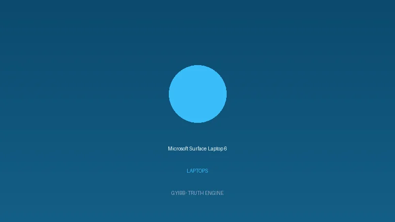 Microsoft Surface Laptop 6