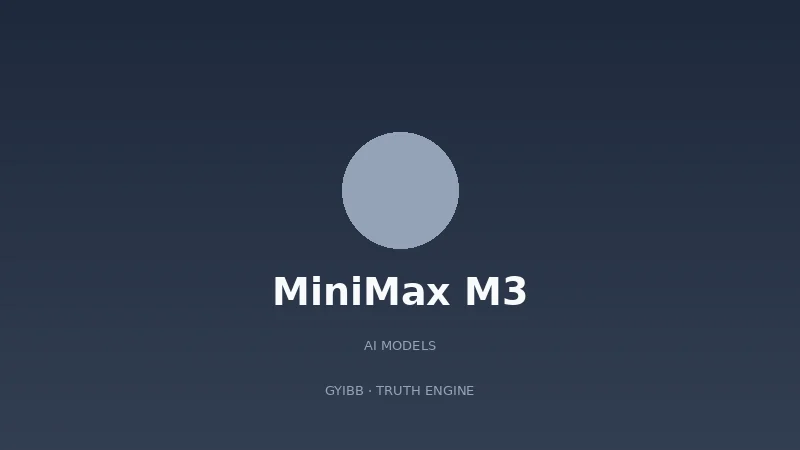 MiniMax M3