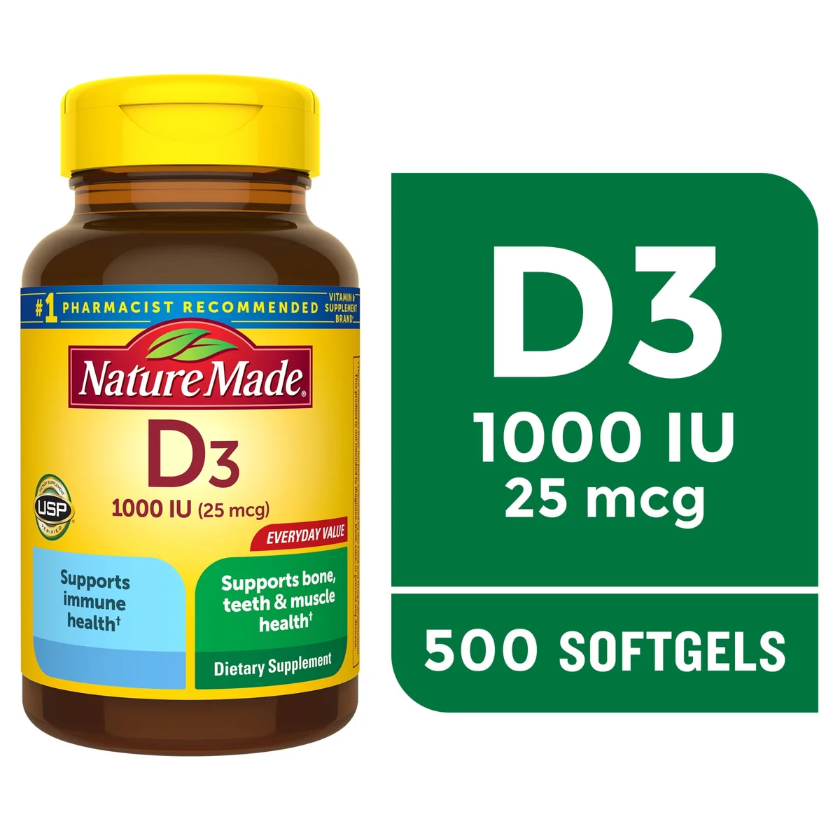 Nature Made Vitamin D3 1000 IU