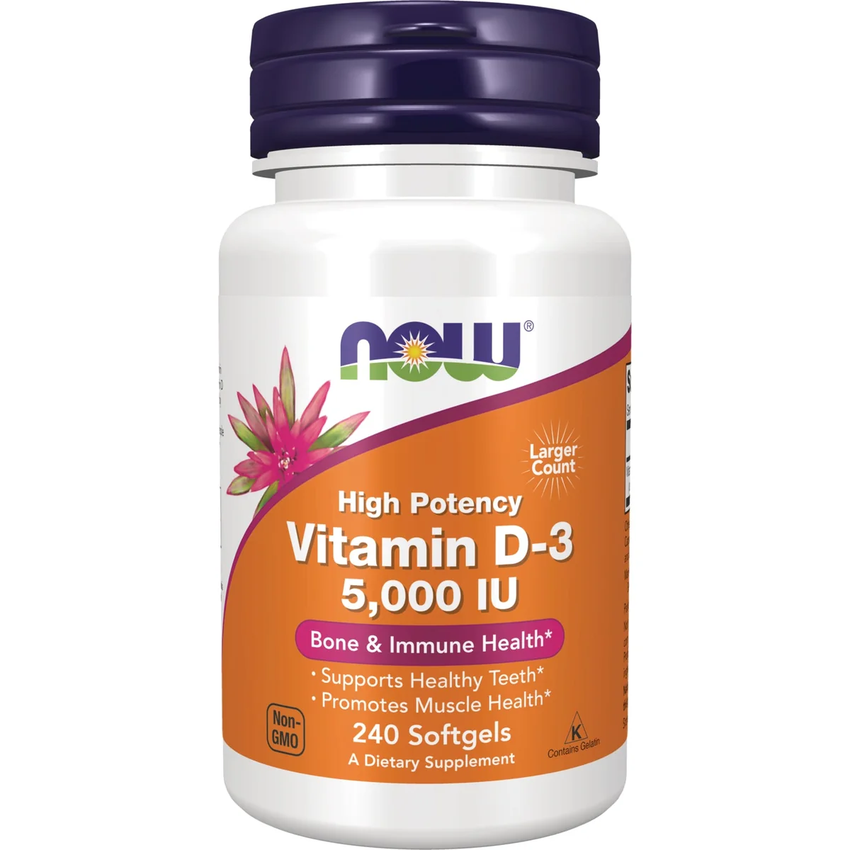 Now Foods Vitamin D3 5000 IU