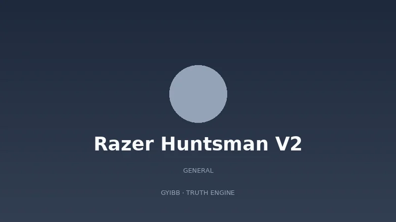 Razer Huntsman V2