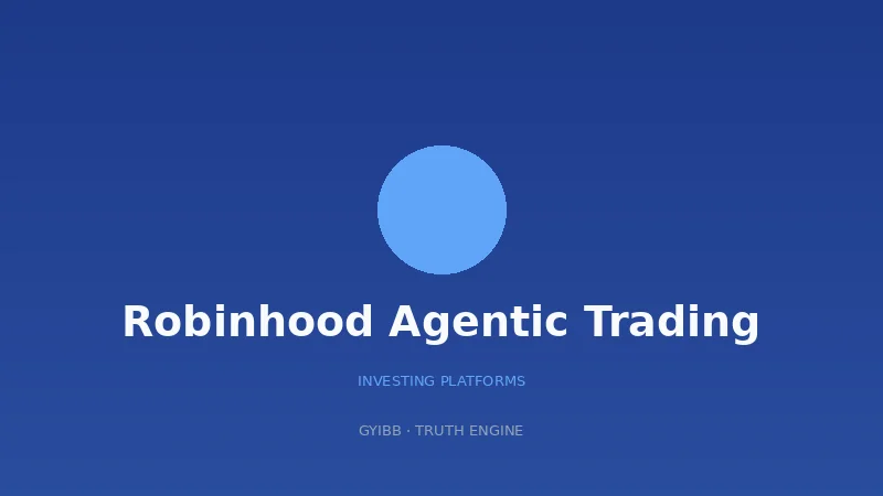 Robinhood Agentic Trading