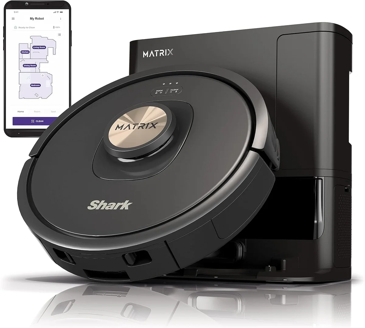 Shark Matrix Self-Emptying Robot Vacuum