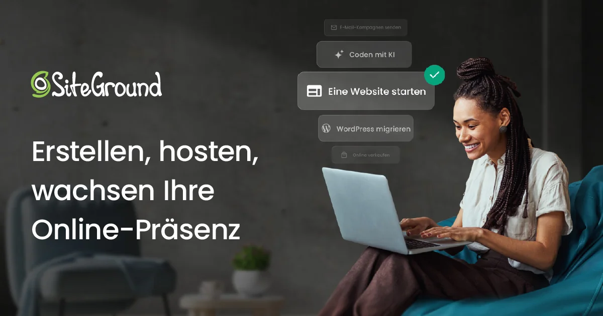 SiteGround StartUp Hosting
