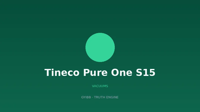 Tineco Pure One S15