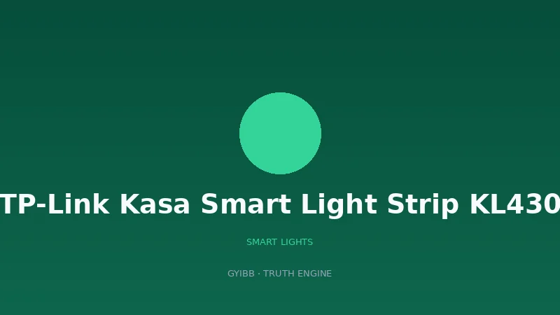 TP-Link Kasa Smart Light Strip KL430