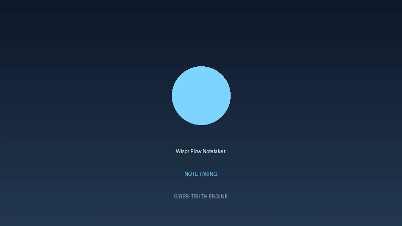 Wispr Flow Notetaker